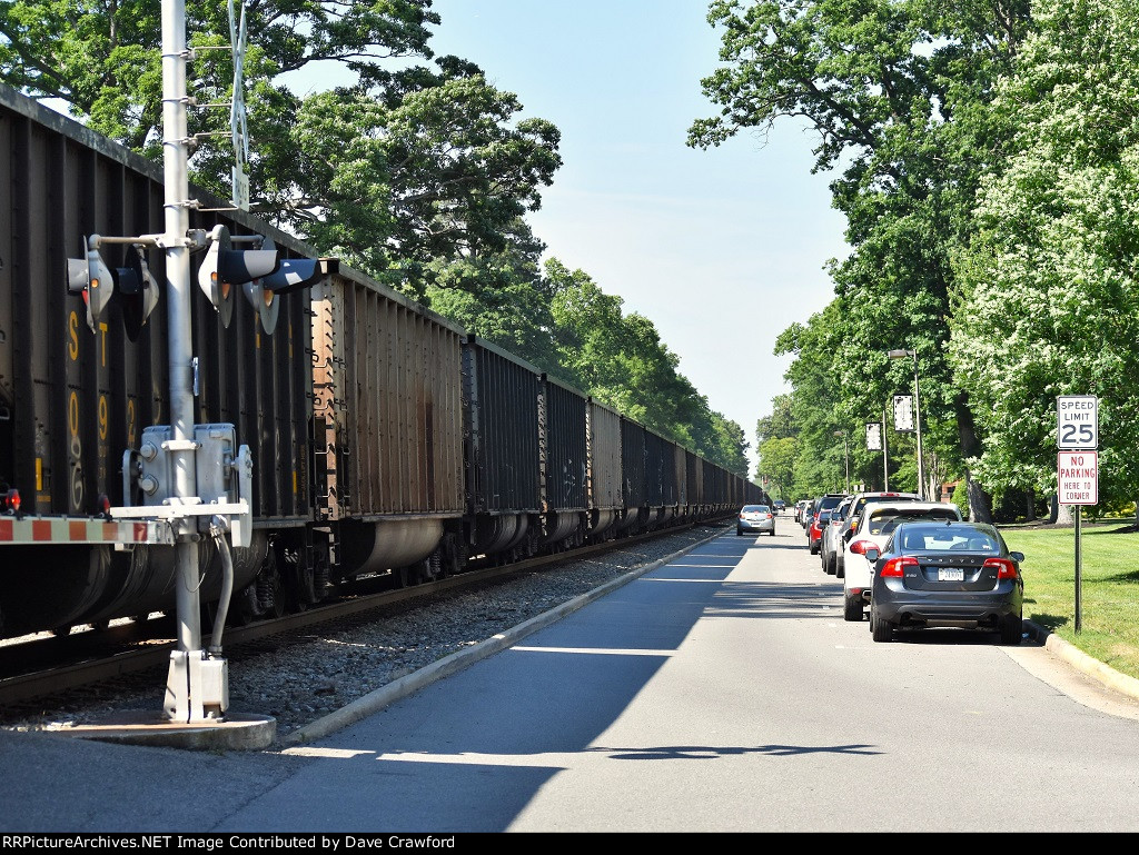 CSX Coal Empties Head North